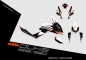 Preview: KTM Duke 125/390 2012 - 2016 | Decal Factory 1A | 2D view