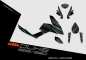 Preview: KTM Duke 125/390 2012 - 2016 | Dekor Stock 3B | 2D-Ansicht
