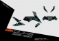 Preview: KTM Duke 125/390 ab 2017 | Dekor Factory 1B | 2D-Ansicht