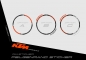 Preview: KTM Duke 125/390 from 2017 | Decal Factory 3A |  Rimsticker
