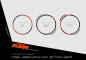 Preview: KTM Duke 125/390 ab 2017 | Dekor Stock 3A | Felgenrandaufkleber