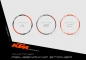 Preview: KTM Duke 790/890 | Dekor Factory 2A | Felgenrandaufkleber