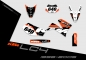 Preview: KTM Lc4 1999 - 2004 | Dekor Factory 1A | 2D-Ansicht
