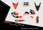 Preview: KTM Lc4 1999 - 2004 | Dekor Factory 1B | 2D-Ansicht
