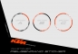 Preview: KTM Lc4 1999 - 2004 | Decal Factory 2A |  Rimsticker