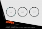 Preview: KTM Lc4 1999 - 2004 | Decal Factory 3B |  Rimsticker