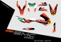 Preview: KTM 690 SMC 2008 - 2017 | Decal Factory 2A | 2D view
