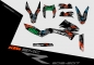 Preview: KTM 690 SMCR 2008 - 2017 | Dekor Works 3A | 2D-Ansicht