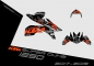 Preview: KTM Superduke 1290 2017 - 2019 | Decal Factory 3A | 2D view