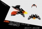 Preview: KTM Superduke 1290 2017 - 2019 | Dekor Stock 1B | 2D-Ansicht