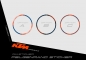 Preview: KTM Superduke 1290 from 2020 | Decal Stock 3B |  Rimsticker