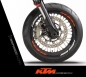 Preview: KTM 125 Rim sticker | Stock 1