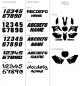 Preview: Dekor Customizer | Name, Nummer und Schriftarten