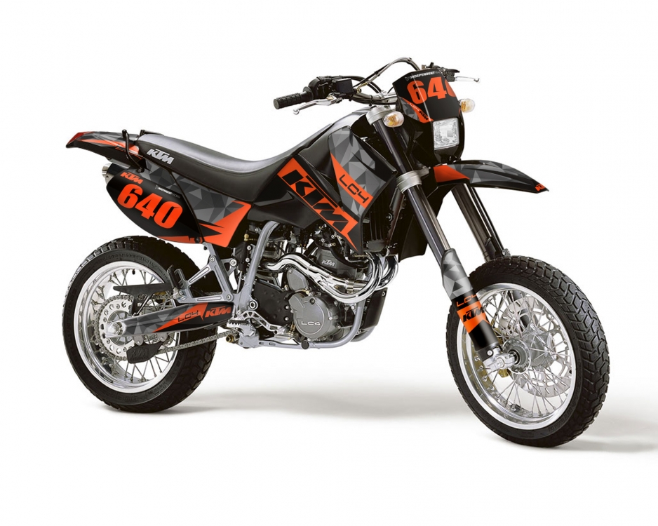 Stock 2B Decal / KTM LC4 1999 - 2004