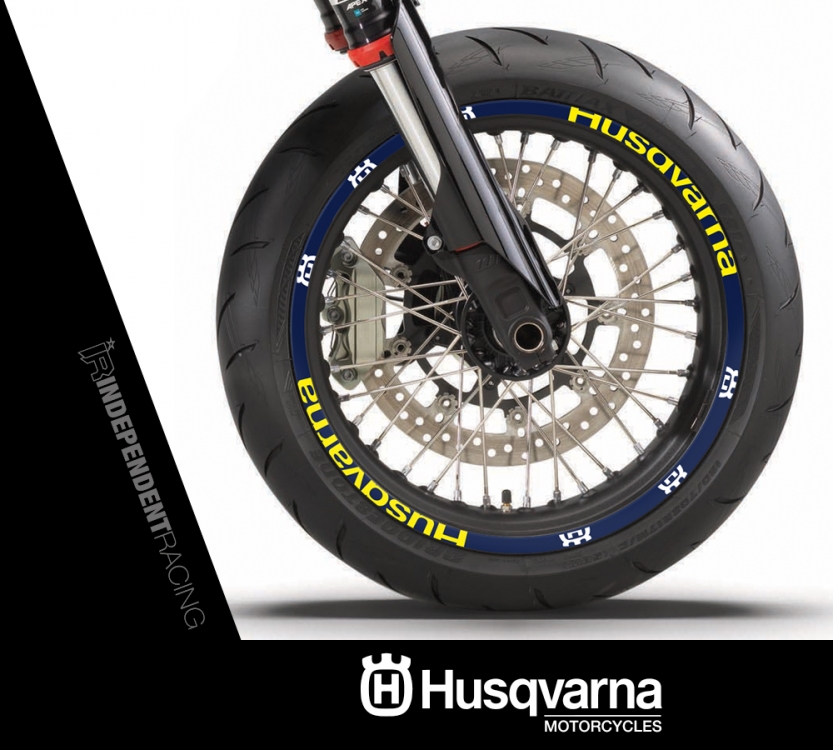 Husqvarna Rim sticker | Stock 1