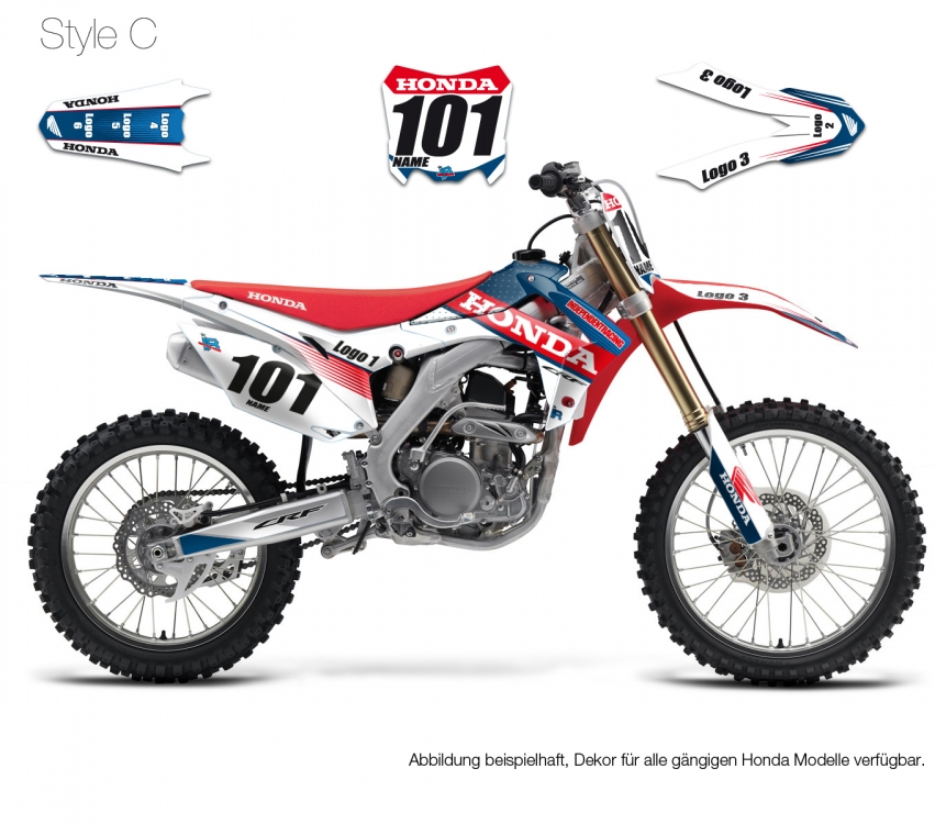 Decal Honda Factory1 C