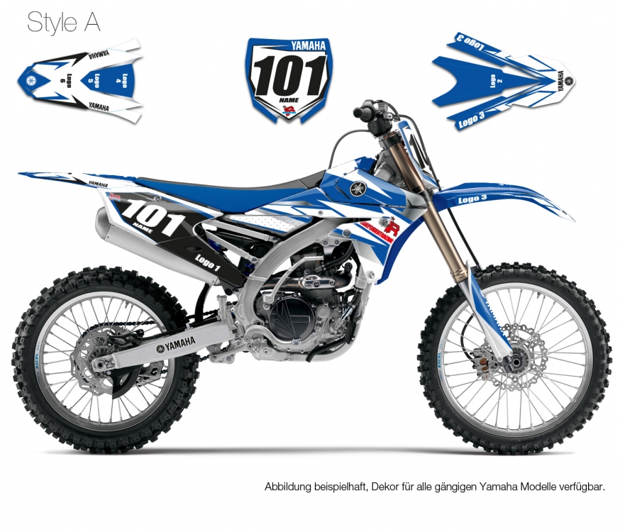 Motocross Decal Yamaha Factory 1