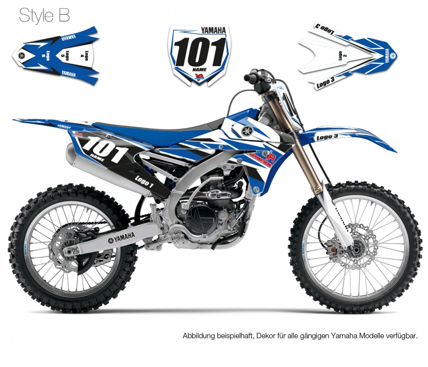 Decal Yamaha Factory1 B