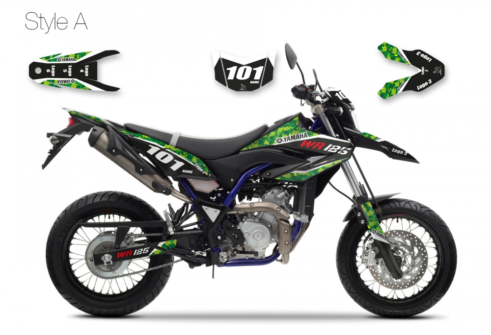 Dekor Yamaha WR125 Factory1A