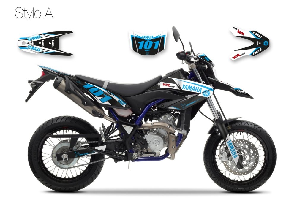 Dekor Yamaha WR125 Stock1A