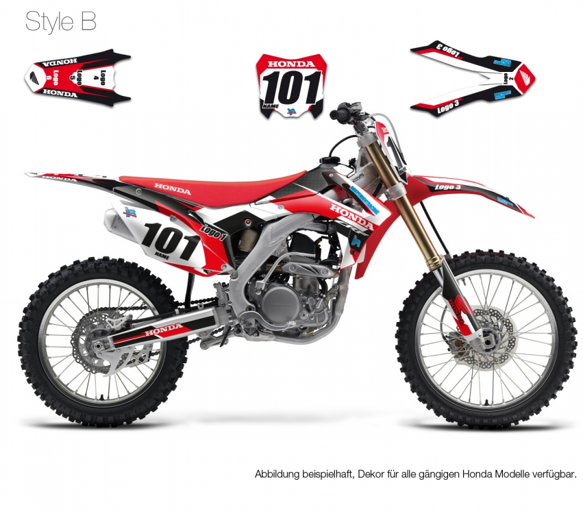 Decal Honda Stock2 B