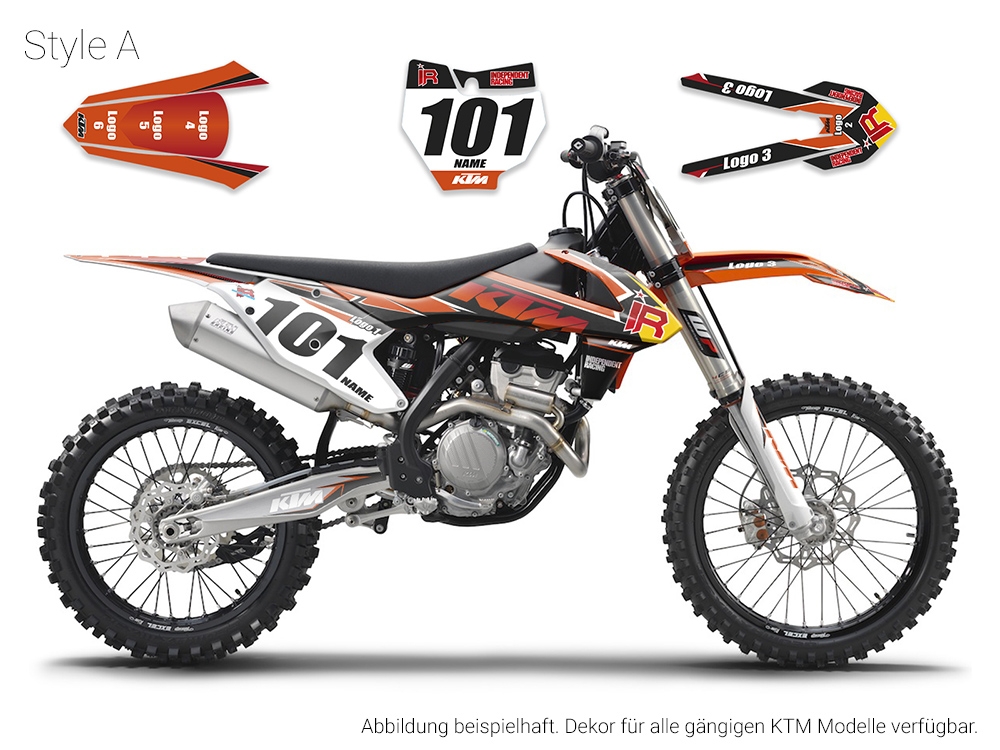 Motocross Decal KTM Factory 1