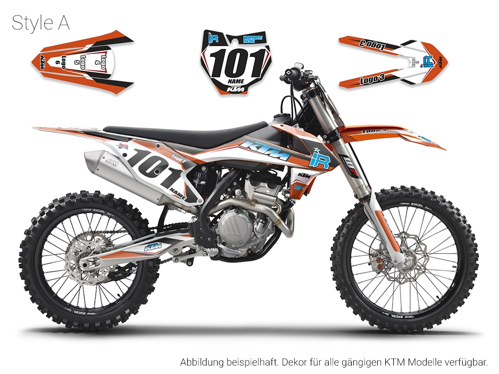 Motocross Decal KTM Stock 1