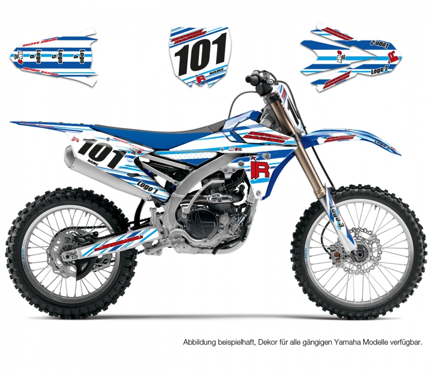 Motocross Decal Yamaha MI-6 SL