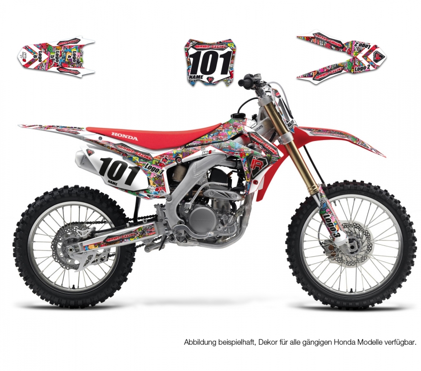 Motocross Dekor Honda MI-6 VT