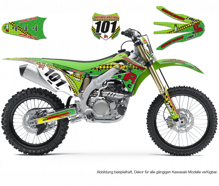 Motocross Decal Kawasaki MI-6 CS