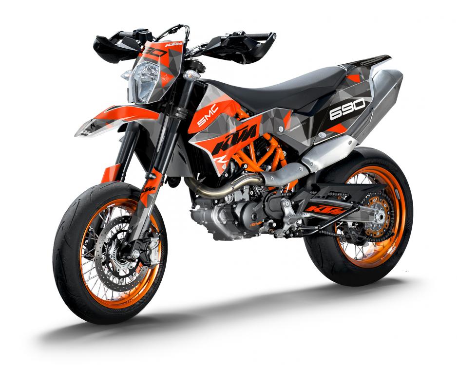 KTM 690 SMC/SMCR 2008 - 2017 | Decal Stock 3B