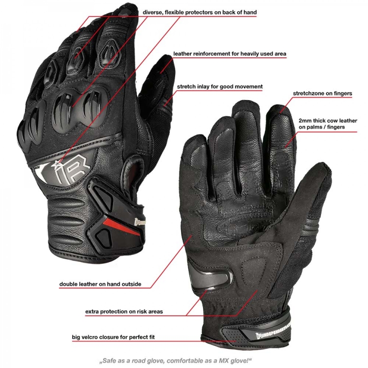 Supermoto Handschuhe SMG | flexibel und sicher
