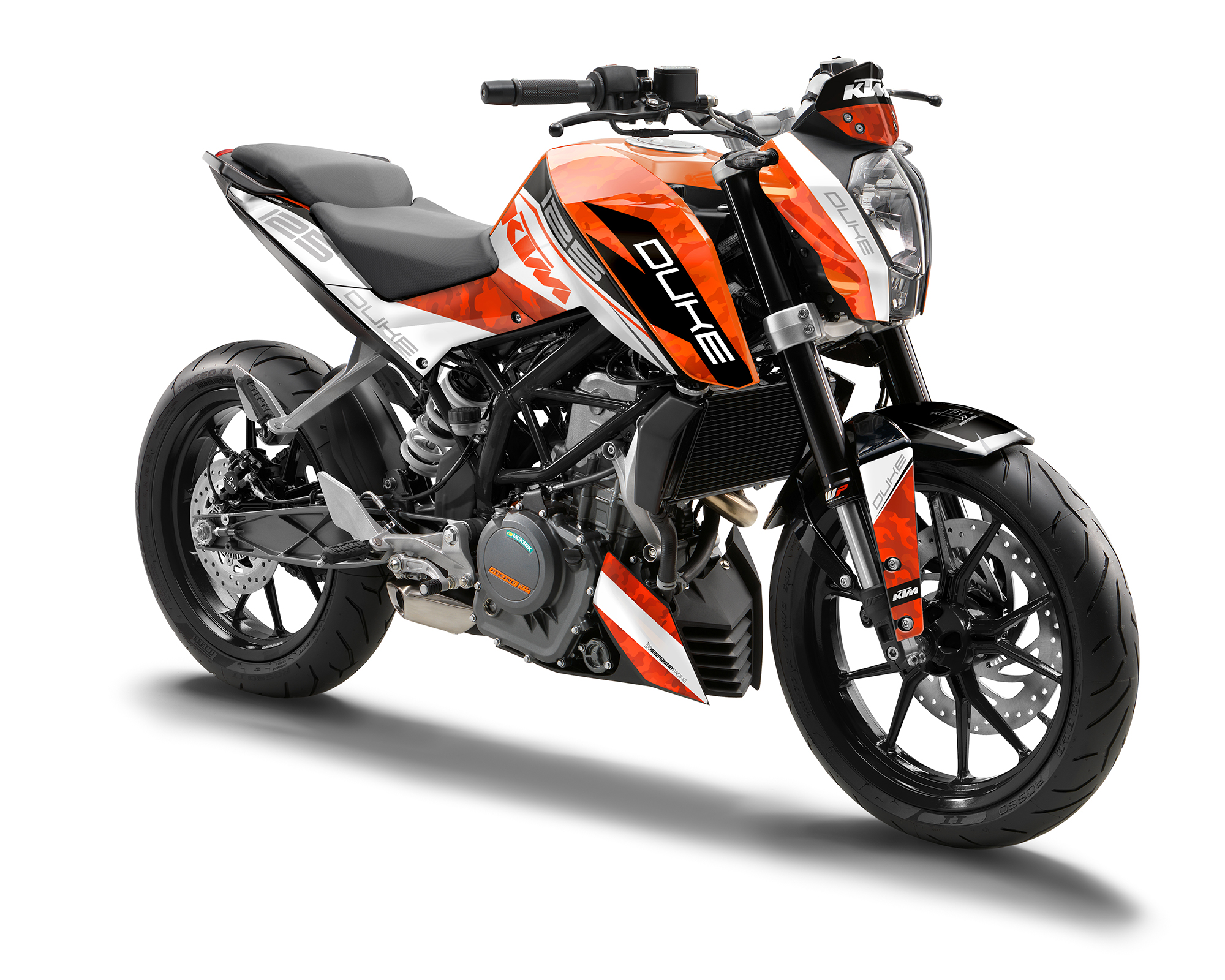 KTM Duke 125 & 390 2012 - 2016, Dekor Stock 2B