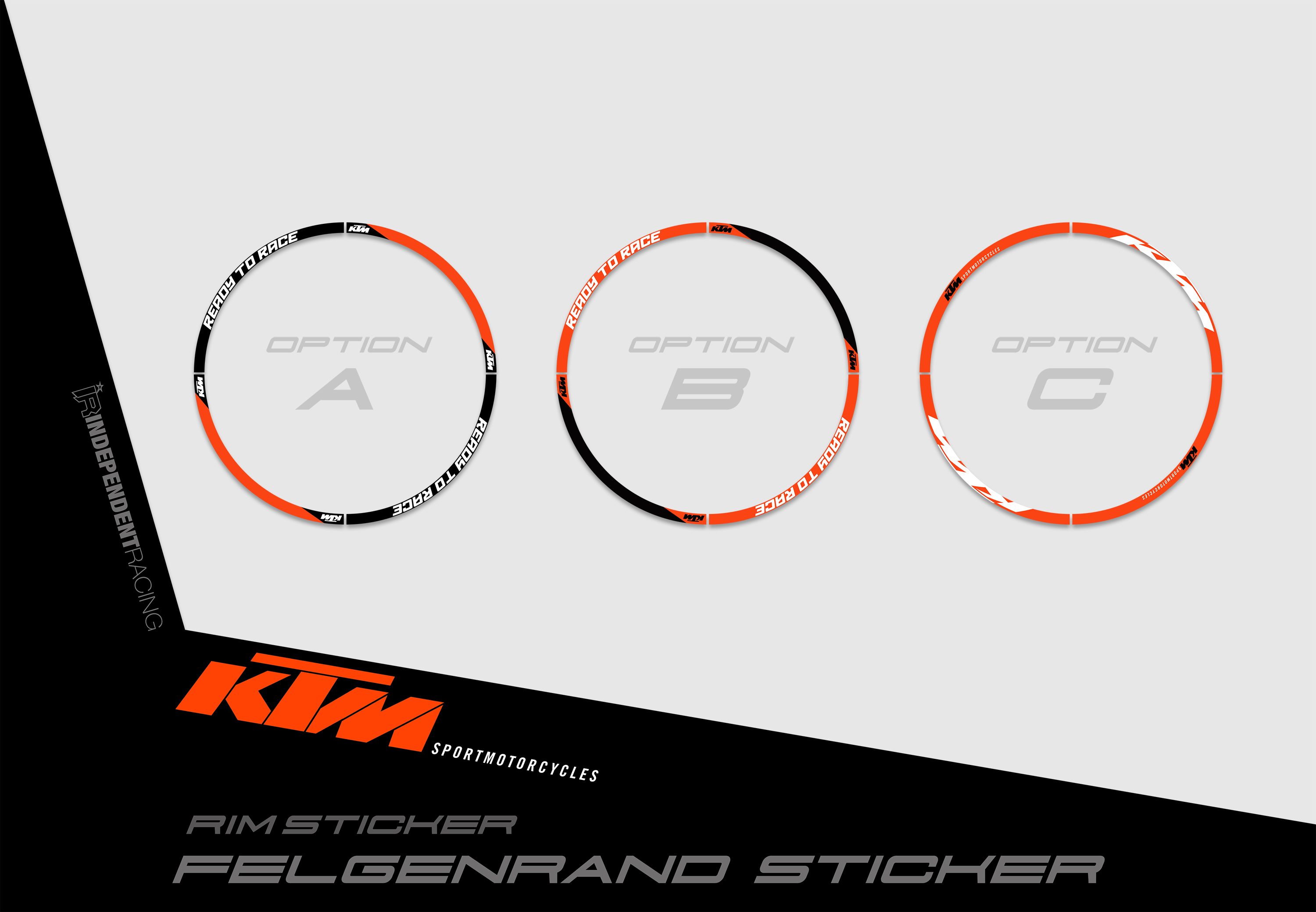 KTM Lc4 2005 - 2007, Dekor Factory 2A