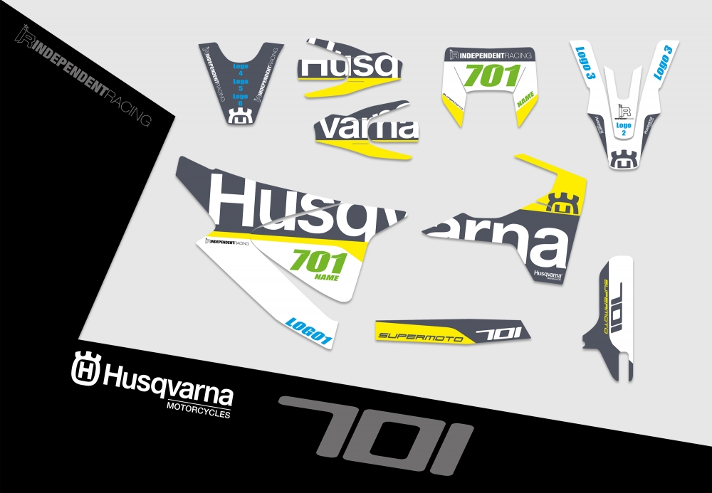 Husqvarna 701 SM  | Dekor Factory 2B | 2D-Ansicht