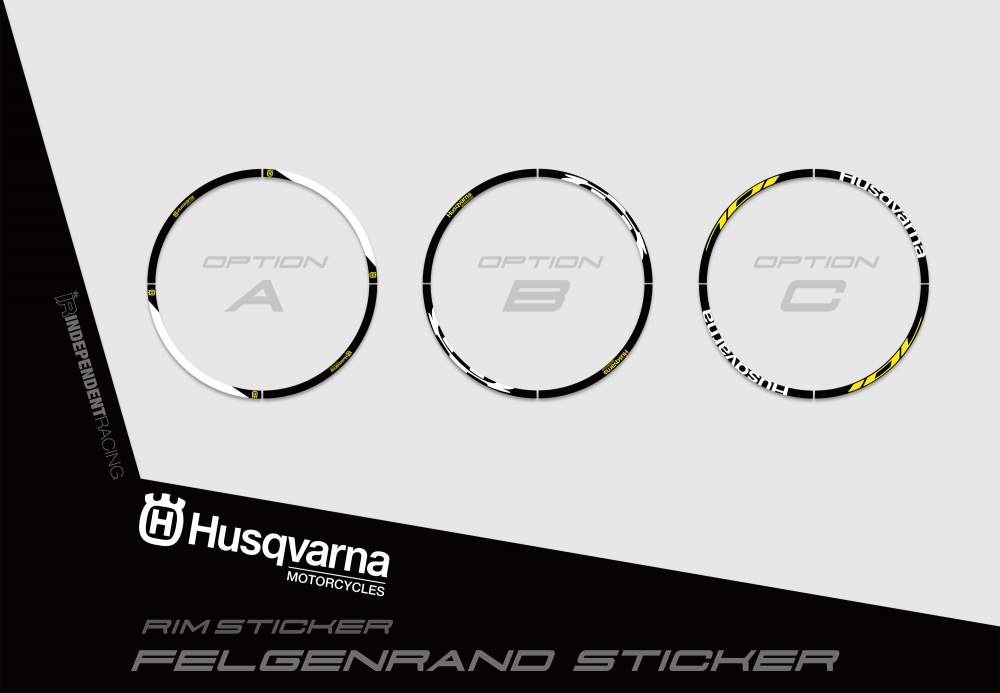 Husqvarna 701 SM | Decal Factory 3A |  Rimsticker