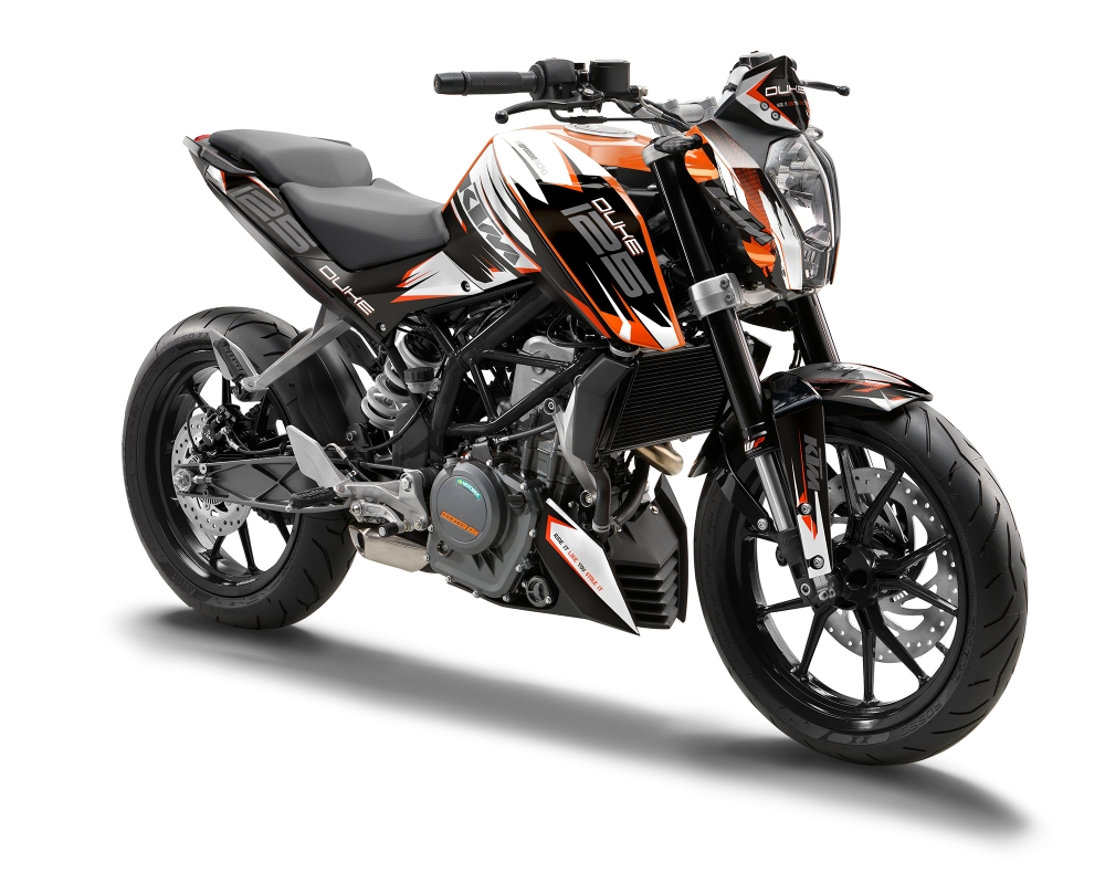 KTM Duke 125/390 2012 - 2016 | Decal Factory 1A