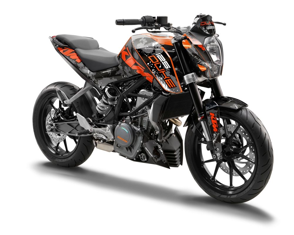 KTM Duke 125/390 2012 - 2016 | Decal Factory 3A