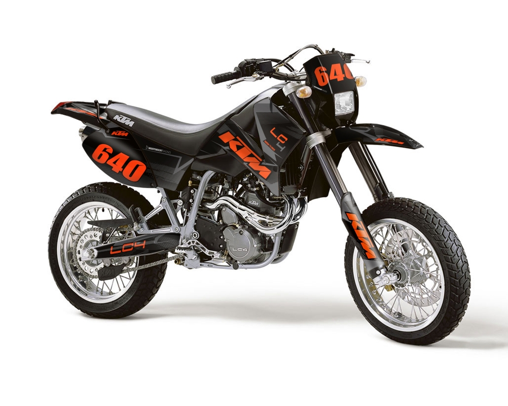 KTM Lc4 1999 - 2004 | Decal Stock 3A