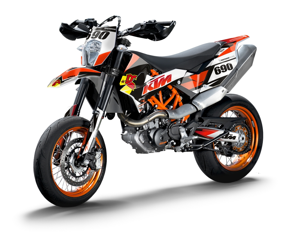 KTM 690 SMC/SMCR 2008 - 2017 | Decal Factory 2A