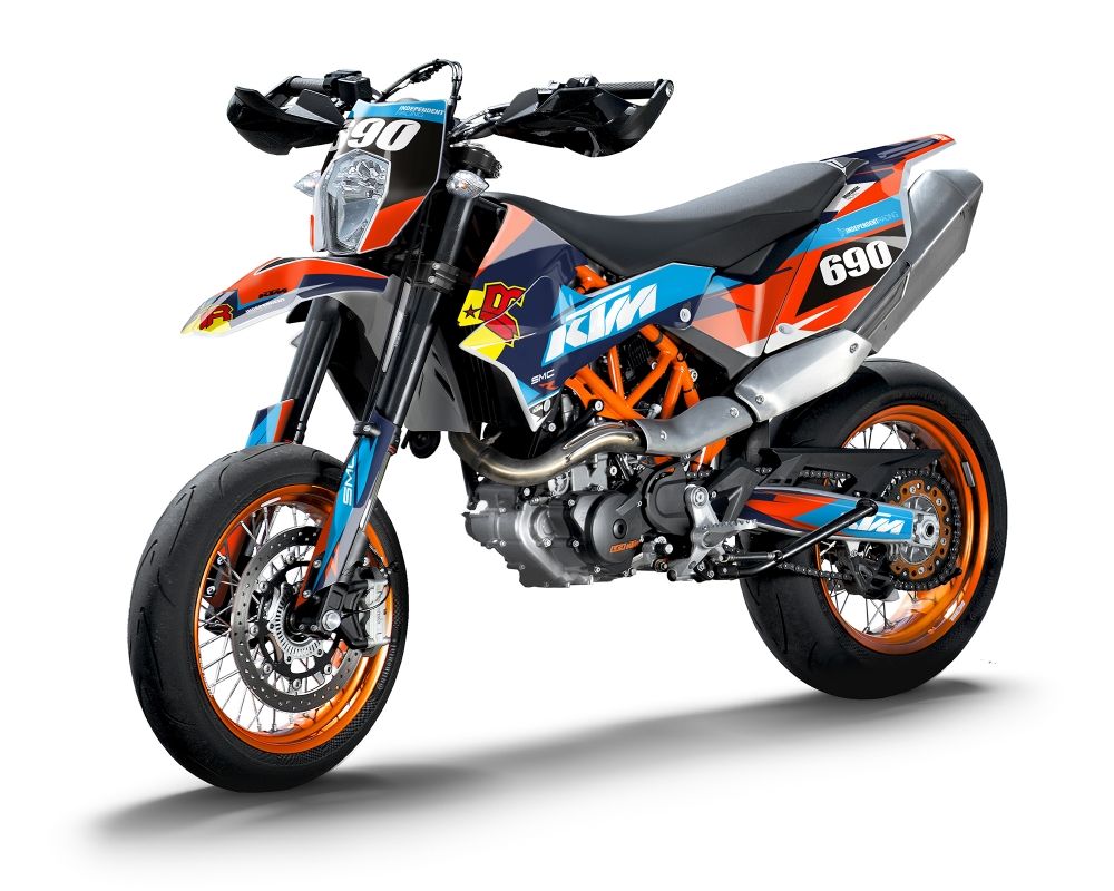 KTM 690 SMC/SMCR 2008 - 2017 | Decal Factory 2B