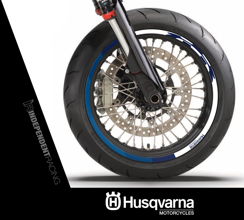 Husqvarna Felgenrandaufkleber | Works 1