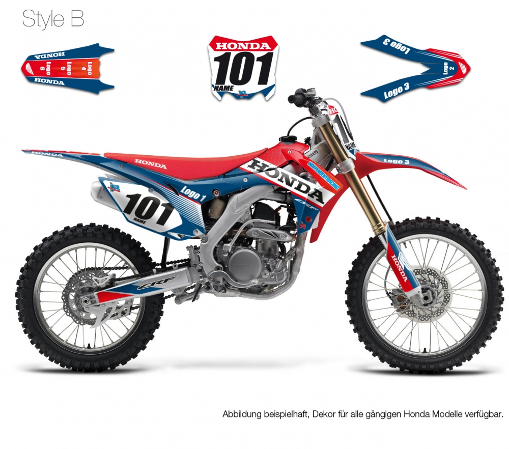 Decal Honda Factory1 B