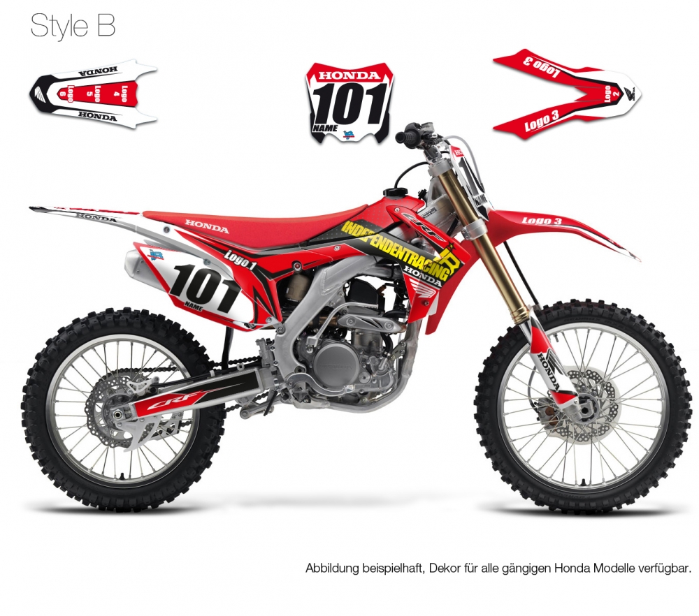 Decal Honda Factory2 B