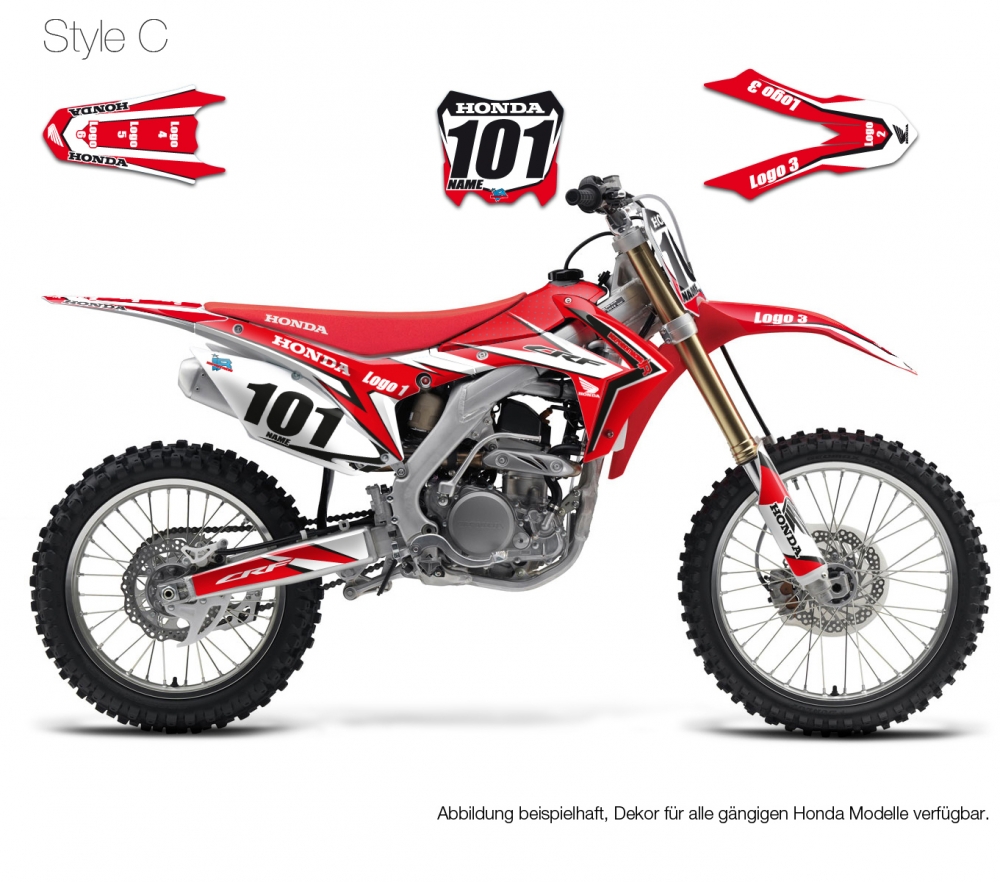 Decal Honda Factory3 C