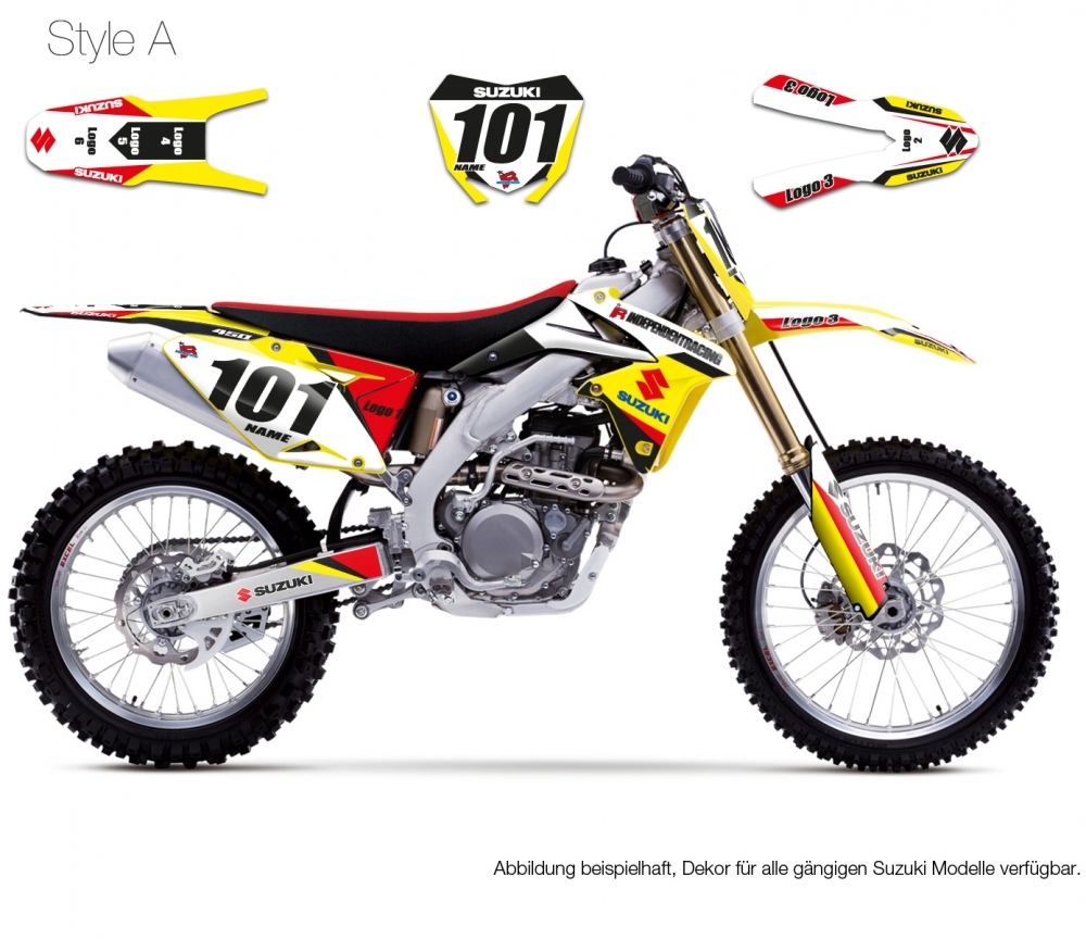 Decal Suzuki Factory3 A
