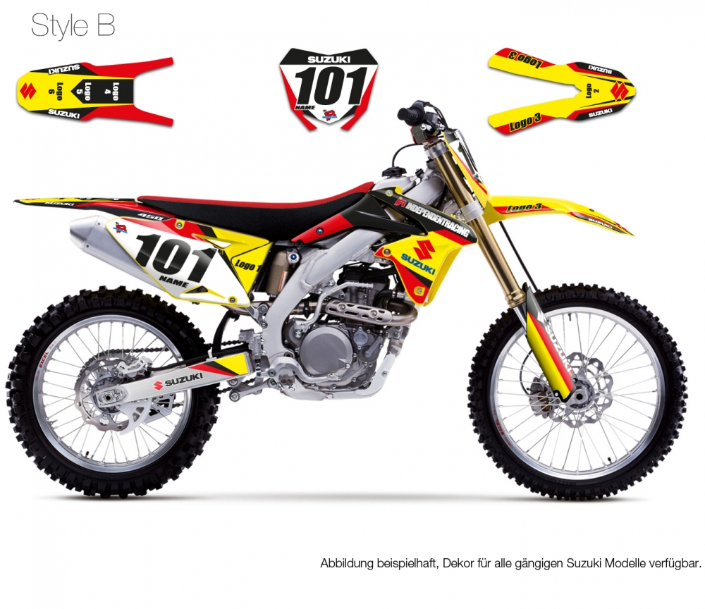 Decal Suzuki Factory3 B