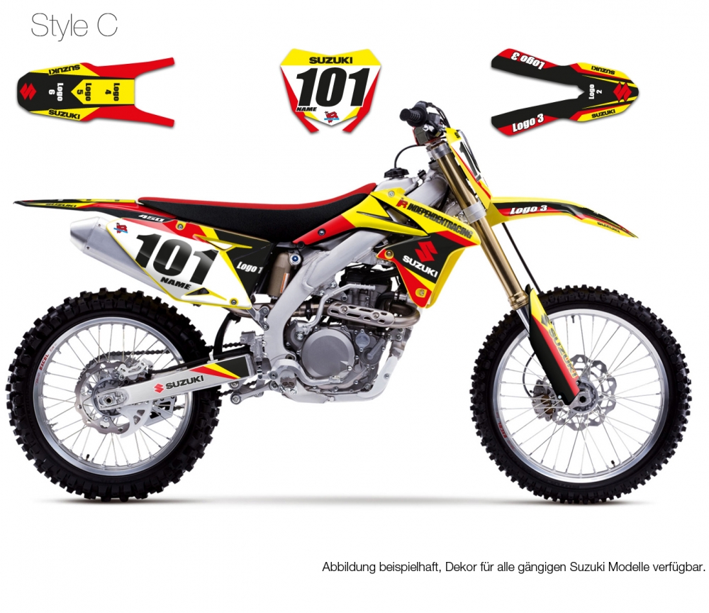 Decal Suzuki Factory3 C