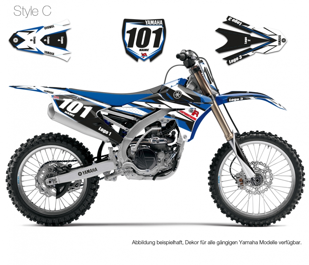 Decal Yamaha Factory1 C