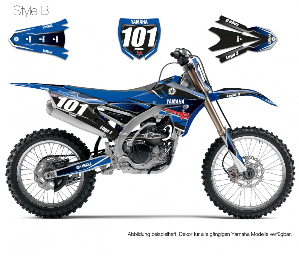 Decal Yamaha Factory3 B